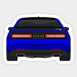 HELLCAT REAR DARK-BLUE Sticker